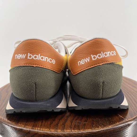 New Balance 237 Men's Harvest Gold Madras Orange Shoes Sneakers Size 13 D - Picture 4 of 11